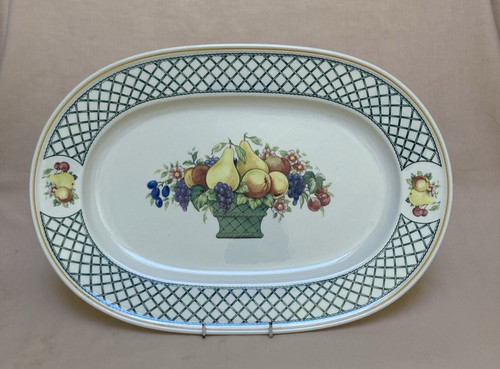 Assiette service ovale - assiette,